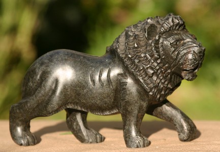 Stately Serpentine Lion